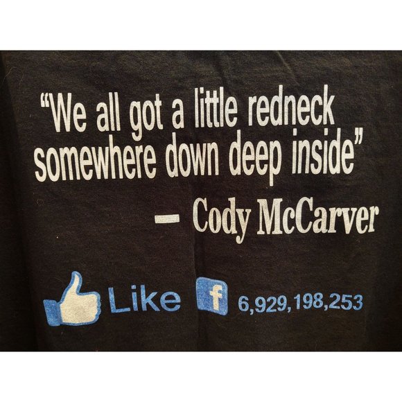 Cody McCarver T Shirt XL Black Gildan Country Music Confederate Railroad - Picture 4 of 4